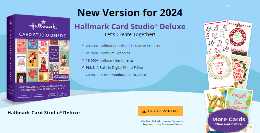 2024 Hallmark Card Studio Deluxe Latest Ver The Pc Connection Store