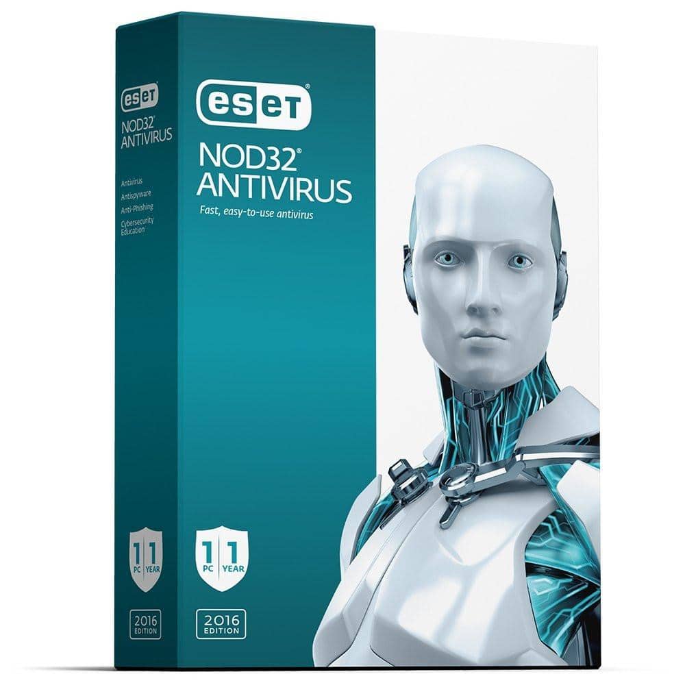 ESET NOD32 Antivirus 1U 1Y 2016 – The Pc Connection Store