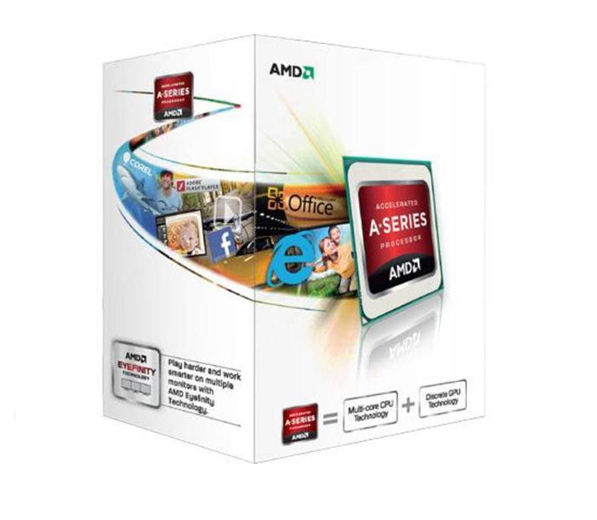 AMD A4-5300 APU 3.4Ghz Processor AD5300OKHJBOX – The Pc Connection Store