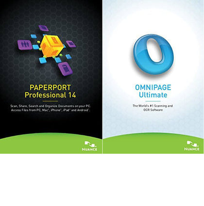 PaperPort 14 & OmniPage Ultimate 19 Software Suite