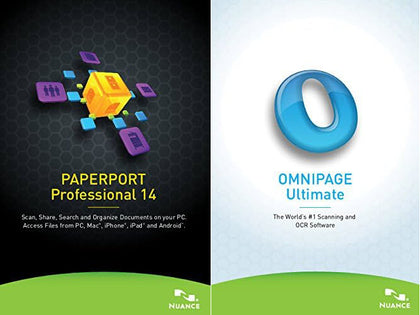 PaperPort 14 & OmniPage Ultimate 19 Software Suite