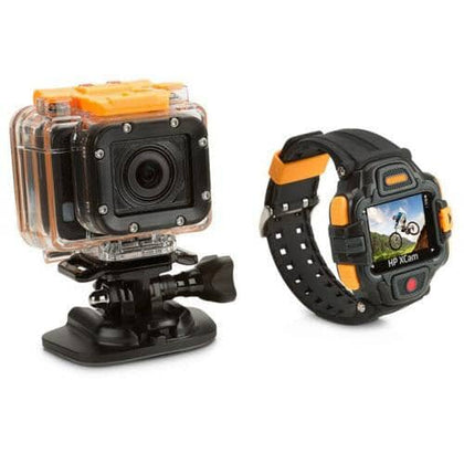 HP ac300w Full HD 1080p Action Camera w/ Wrist Watch remote control