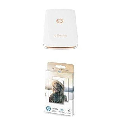 HP Sprocket Plus Instant Photo Printer - White