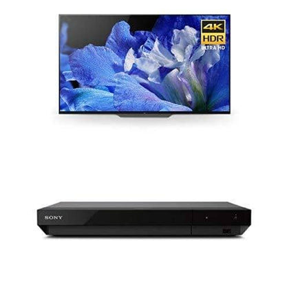 Sony XBR55A8F 55-Inch 4K Ultra HD Smart LED TV and UBP-X700 4K Ultra HD Blu-ray Player