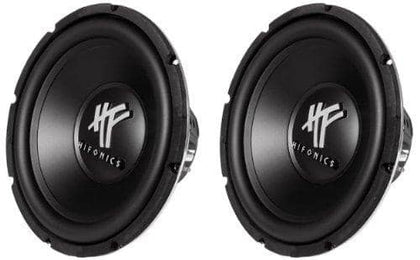 Hifonics HFX12D4 12-Inch 1600 Watt HF Series Dual 4 Ohm Car Subwoofers, Pair of 2