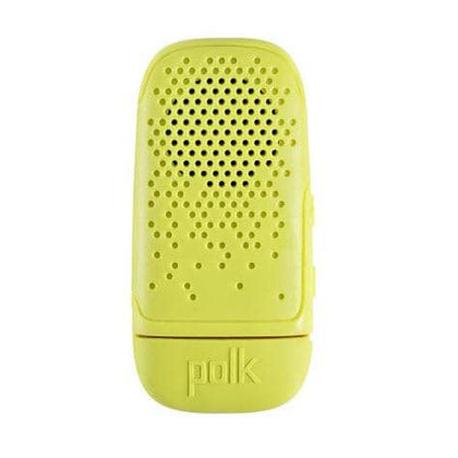 Polk Audio BITY-A Boom Bit Wearable Bluetooth Speaker, Volt Yellow