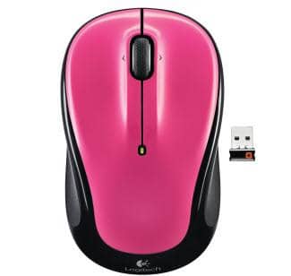 Logitech - M325 Wireless Optical Mouse - Brilliant Rose