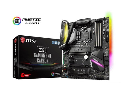 MSI Z370 GAMING PRO CARBON DDR4 SLI ATX Motherboard