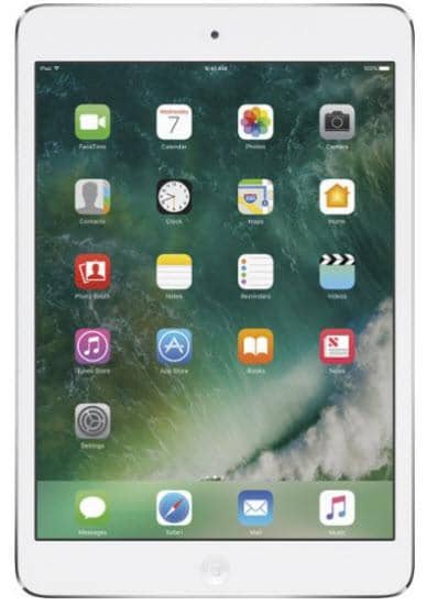 Apple - iPad mini 4 - Wi-Fi + Cellular - 16GB - Silver (Verizon Wireless)