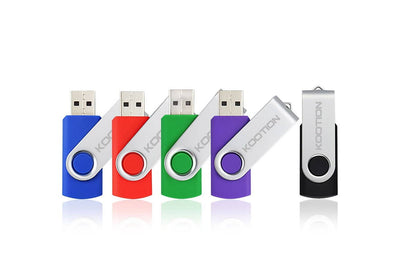 KOOTION 5PCS 2GB USB Flash Drives