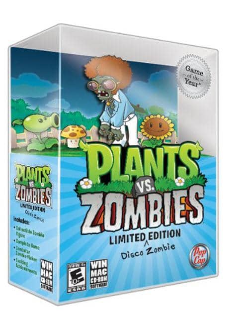 Plants vs Zombies Limited Disco Zombie Edition- selling New Open Box