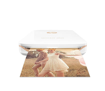 HP Sprocket Plus Instant Photo Printer - White