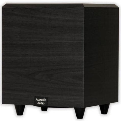 Acoustic Audio PSW-15 Down Firing Powered Subwoofer (Black)