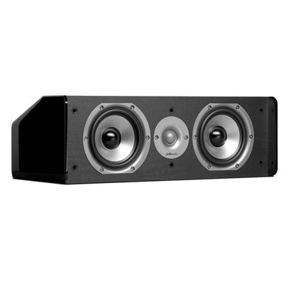 Polk Audio CS10 Center Channel Speaker (Single, Black)