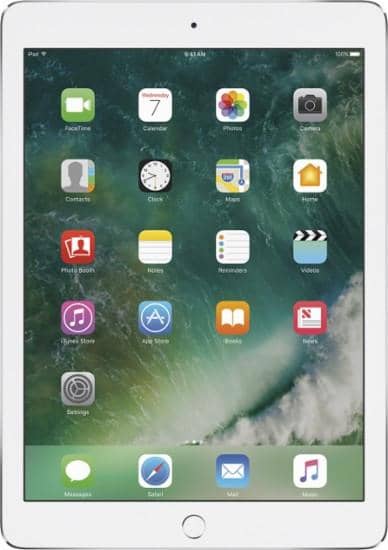 Apple - 9.7-Inch iPad Pro with Wi-Fi + Cellular - 128GB (AT&T) - Silver