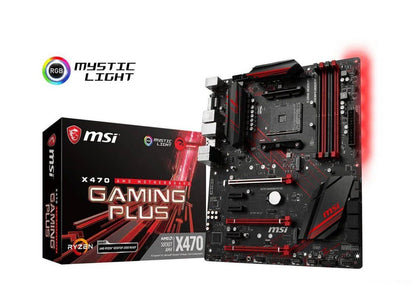 MSI X470GPLUS Performance GAMING AMD X470 Ryzen 2 AM4 DDR4 Onboard Graphics CFX ATX Motherboard