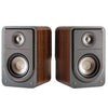 Polk Audio Signature Series S15 American Hi-Fi Home Theater Small Bookshelf Speakers - Pair (Classic Brown Walnut)