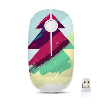 Jelly Comb 2.4G Slim Wireless Mouse - Tree