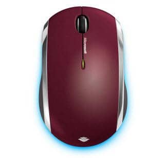 Microsoft Wireless Mobile Mouse 6000 - Red