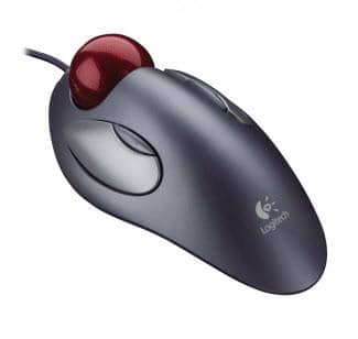 Logitech Trackman Marble Mouse - Dark Gray