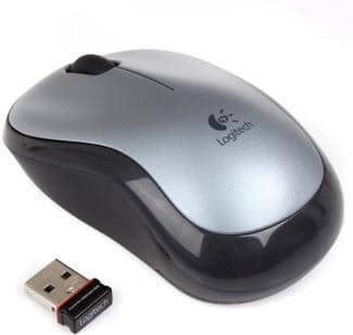 Logitech M185 Wireless Mouse - Silver