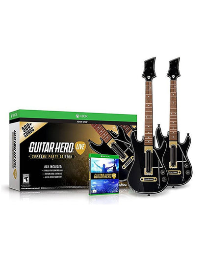 Guitar Hero Live Supreme Party Edition 2 Pack Bundle - Xbox One