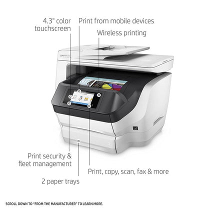 HP OfficeJet Pro 8740 All-in-One Wireless Printer with Mobile Printing