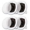 Acoustic Audio R191 in Ceiling/in Wall Speaker 2 Pair Pack 2 Way Home Theater 800 Watt R191-2PR