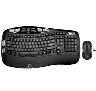 Logitech Mk550 Wave Wireless Keyboard And Mouse Combo